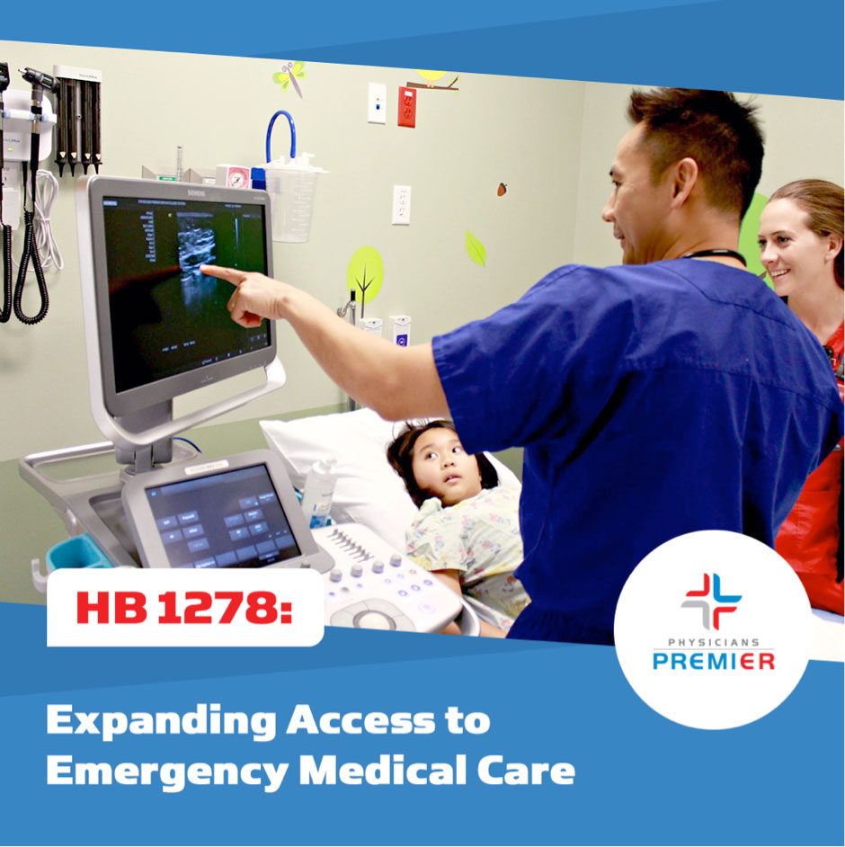 HB 1278: Expanding Access to Emergency Medical Care | Texas ER